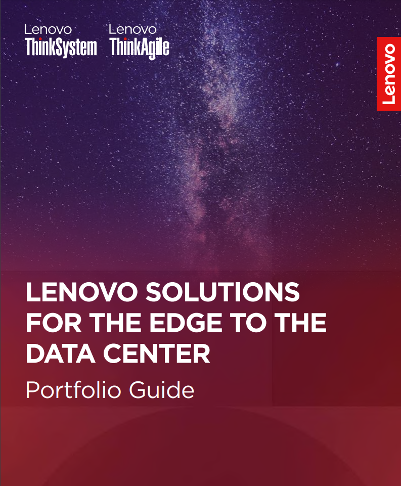 Get the Lenovo DCG portfolio guide